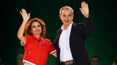 Montero y Zapatero en Sevilla