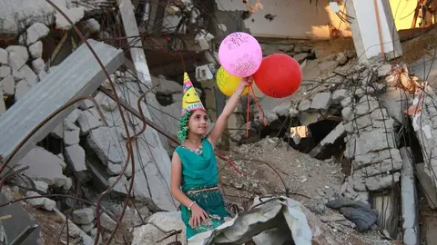 Destrucci&oacute;n en Gaza. (Foto:  Hosny Salah en Pixabay)
