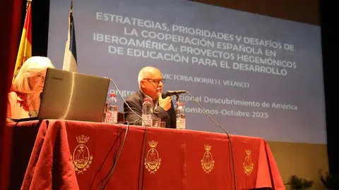 San Juan del Puerto acoge la clausura del V Congreso Internacional del Descubrimiento de Am&eacute;rica. Fuente: Ayto. San Juan