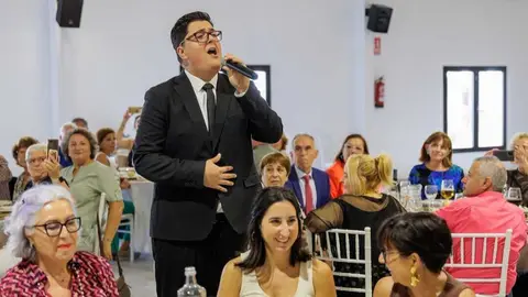 Jos&eacute; Miguel Otero en el homenaje a los enfermeros. Fuente: Facebook Jos&eacute; Miguel Otero