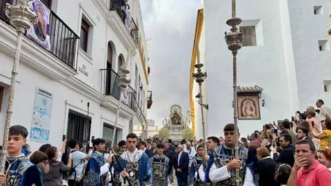 Procesi&oacute;n extraordinaria Virgen de las Angustias de Ayamonte. Fuente: Ayto. Ayamonte