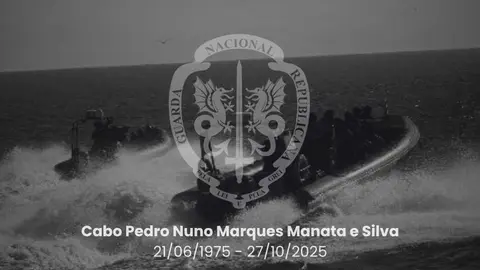 Tristeza tras la muerte del agente de la GNR en el Guadiana