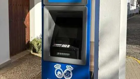 Cajeros autom&aacute;ticos instalados en municipios onubenses. Fuente: Facebook de Todo noticias sierra, cuenca minera y m&aacute;s - Huelva