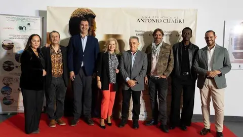 Estreno de la pel&iacute;cula en Almonte. Fuente: Facebook Ayto. Trigueros