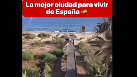 Huelva, la mejor ciudad para vivir de Espa&ntilde;a. Fuente: Tiktok de Info Junior