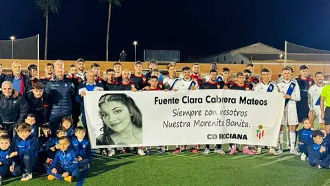 El Recreativo vence 0-5 al CD Rociana en el II Memorial Fuente Clara Cabrera Mateos. Fuente: X Recreativo