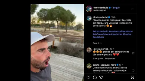 Fuente: Instagram elretodedavid