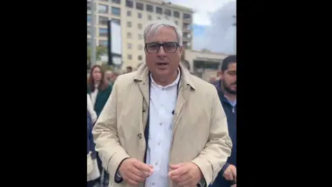 Antonio Navarro. Fuente: Cuenta X PSOE M&aacute;laga
