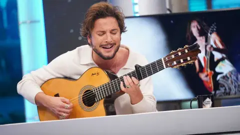 Manuel Carrasco en El Hormiguero. Fuente: Facebook El Hormiguero