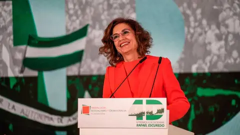 Mar&iacute;a Jes&uacute;s Montero. Imagen de archivo