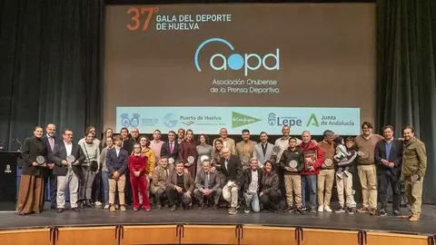 37 Gala del Deporte de Huelva. Fuente: Pedro Ruiz Constantino