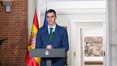 S&aacute;nchez comparece en Moncloa