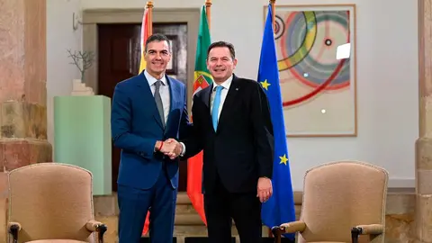 S&aacute;nchez y Montenegro en la anterior cumbre hispano-lusa