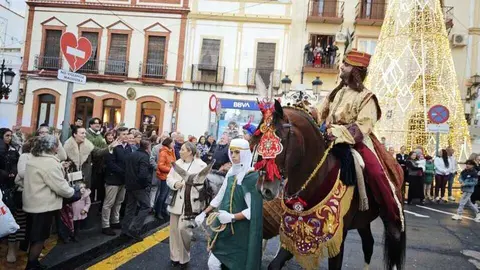 Heraldo Real en Lepe. Fuente: Facebook Ayto. Lepe