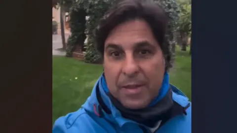 Fran Rivera en su v&iacute;deo publicado en redes sociales