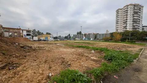 Terrenos de la calle Cervantes. Fuente: Ayuntamiento de Huelva