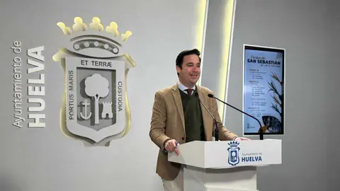 Presentaci&oacute;n del cartel de conciertos de la Fiesta de San Sebasti&aacute;n. Fuente: Ayuntamiento de Huelva