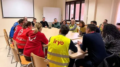 Reuni&oacute;n de coordinaci&oacute;n. Fuente: Junta de Andaluc&iacute;a