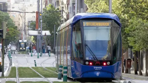 Imagen del tranv&iacute;a de Tenerife