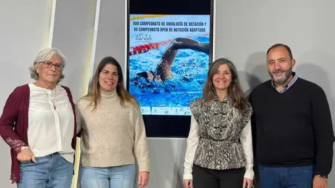 Presentaci&oacute;n Campeonato Nataci&oacute;n Andaluc&iacute;a. Fuente: Ayto. Huelva