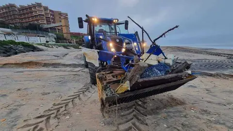 Almonte prepara sus playas para la Semana Santa. Fuente: Facebook Ayto. Almonte