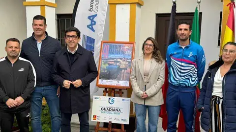 Presentaci&oacute;n 40 Media Marat&oacute;n de Ayamonte. Fuente. Ayto. Ayamonte