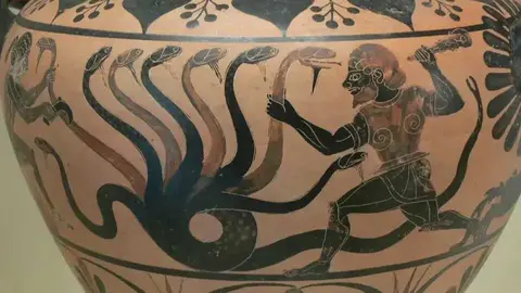 Mito de la Hidra de Lerna. Fuente: portalmitologia.com