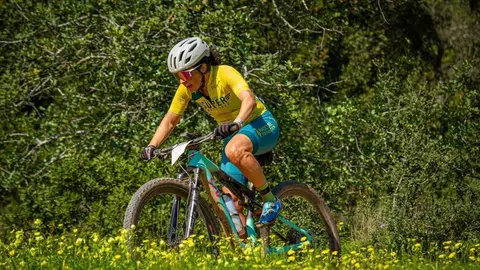 Isabel Borrero en la competici&oacute;n. Fuente: Charo Sainz