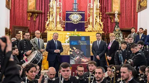 Presentaci&oacute;n del cartel de Teleonuba para la Semana Santa 2026. Fuente: Sa&uacute;l Garc&iacute;a
