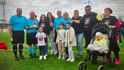 Partido Solidario a favor de la campa&ntilde;a &ldquo;Nunca te rindas, &Aacute;ngel&rdquo; en Trigueros. Fuente: Facebook Ayto. Trigueros