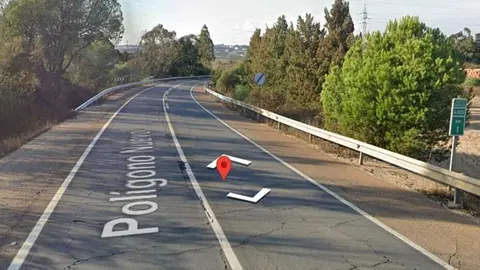 Lugar del accidente. Fuente: 112