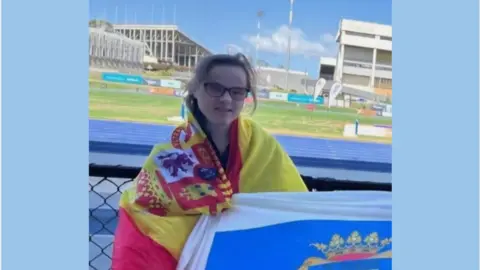 Blanca Betanzos. Fuente: Facebook 10K Huelva Avatel - Puerta del Descubrimiento