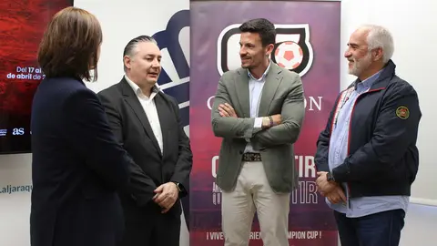 Presentaci&oacute;n de la Costa de la Luz Champions Cup. Fuente: Ayuntamiento de Aljaraque.