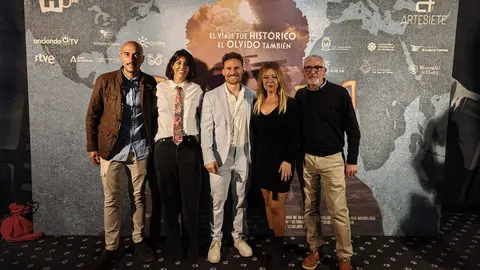 Estreno de "Plus ultra". Fuente: Ayuntamiento de Palos de la Frontera
