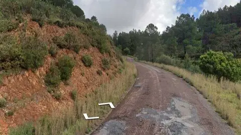 Lugar del accidente