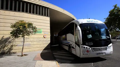 Autobuses Huelva. Imagen de archivo