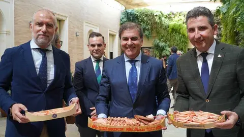 Presentaci&oacute;n de la Feria de la Gamba, la Chirla y el Boquer&oacute;n. Fuente: Ayuntamiento de Punta Umbr&iacute;a