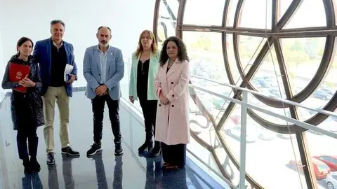 REPRESENTANTES DEL CPPA PRENSA HUELVA Y LA UHU