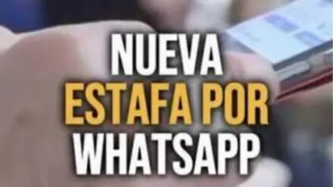 Nueva estafa. Fuente: Facebook Plataforma de Polic&iacute;as Locales de Almonte