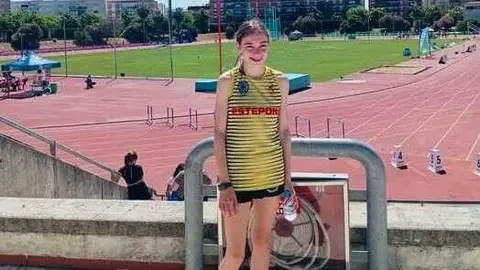 Magn&iacute;fica participaci&oacute;n de la onubense Regina Herruzo en el Campeonato de Andaluc&iacute;a. Fuente: Facebook Minas de Riotinto