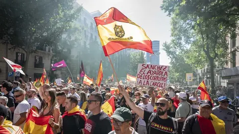 Miles de personas han pedido en Madrid la dimisi&oacute;n de S&aacute;nchez