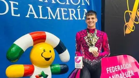 Jes&uacute;s Casado del Club R&iacute;tmico Colombino en Almer&iacute;a