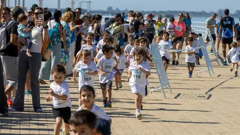 Carrera celebrada en el d&iacute;a de ayer. Fuente:Facebook Ayto. Huelva