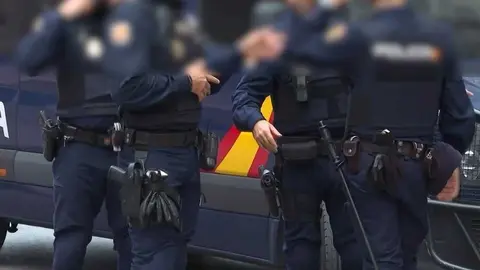 Efectivos de la Polic&iacute;a Nacional. Imagen de archivo