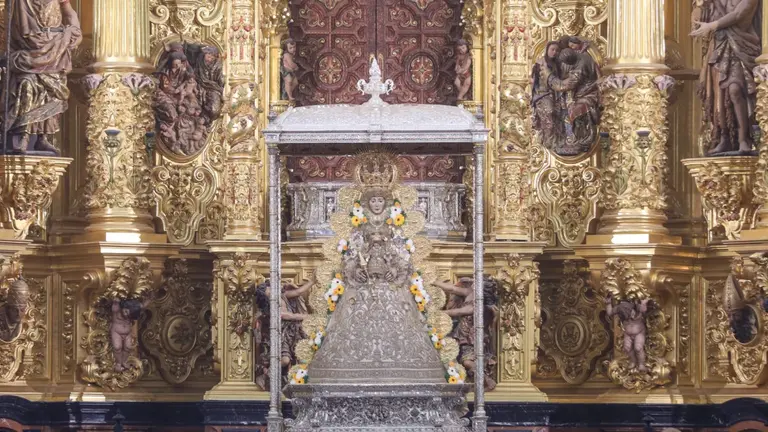 La Virgen del Roc&iacute;o no participar&aacute; en la Magna Mariana de Huelva. Foto: Hermandad Matriz de Almonte
