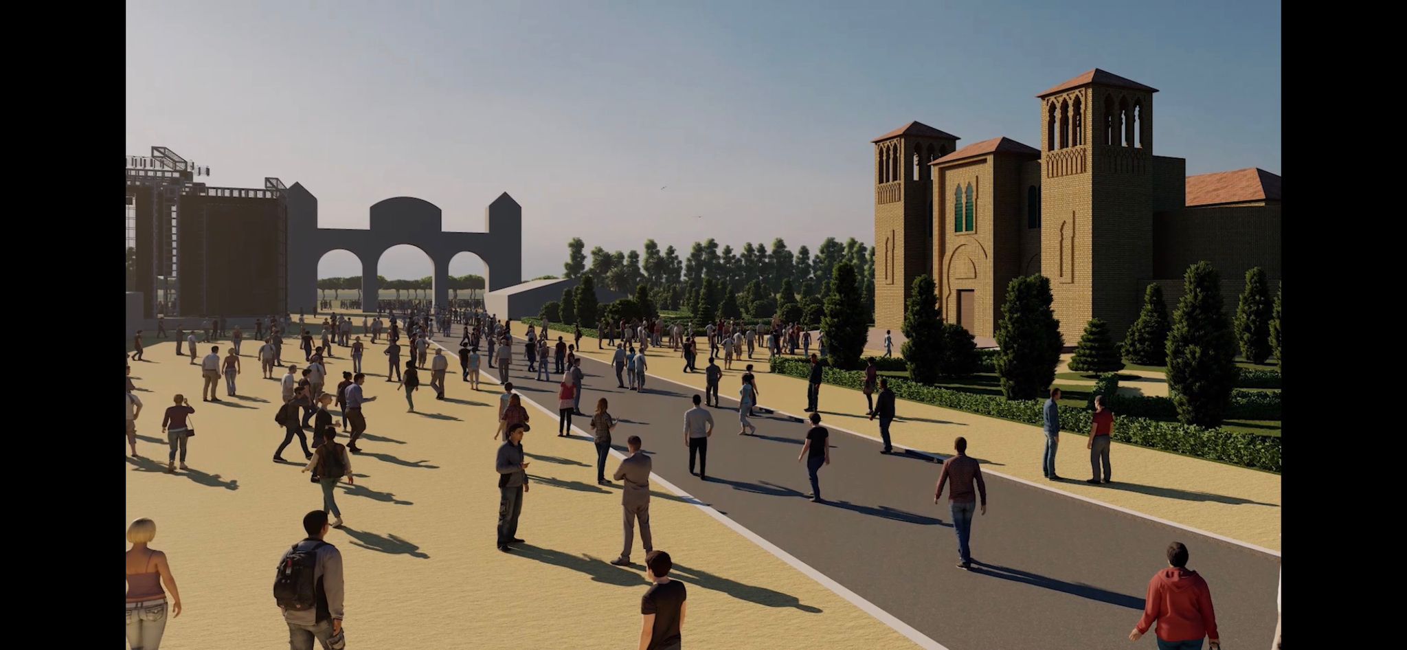 Otra imagen del proyecto del nuevo recinto de Colombinas