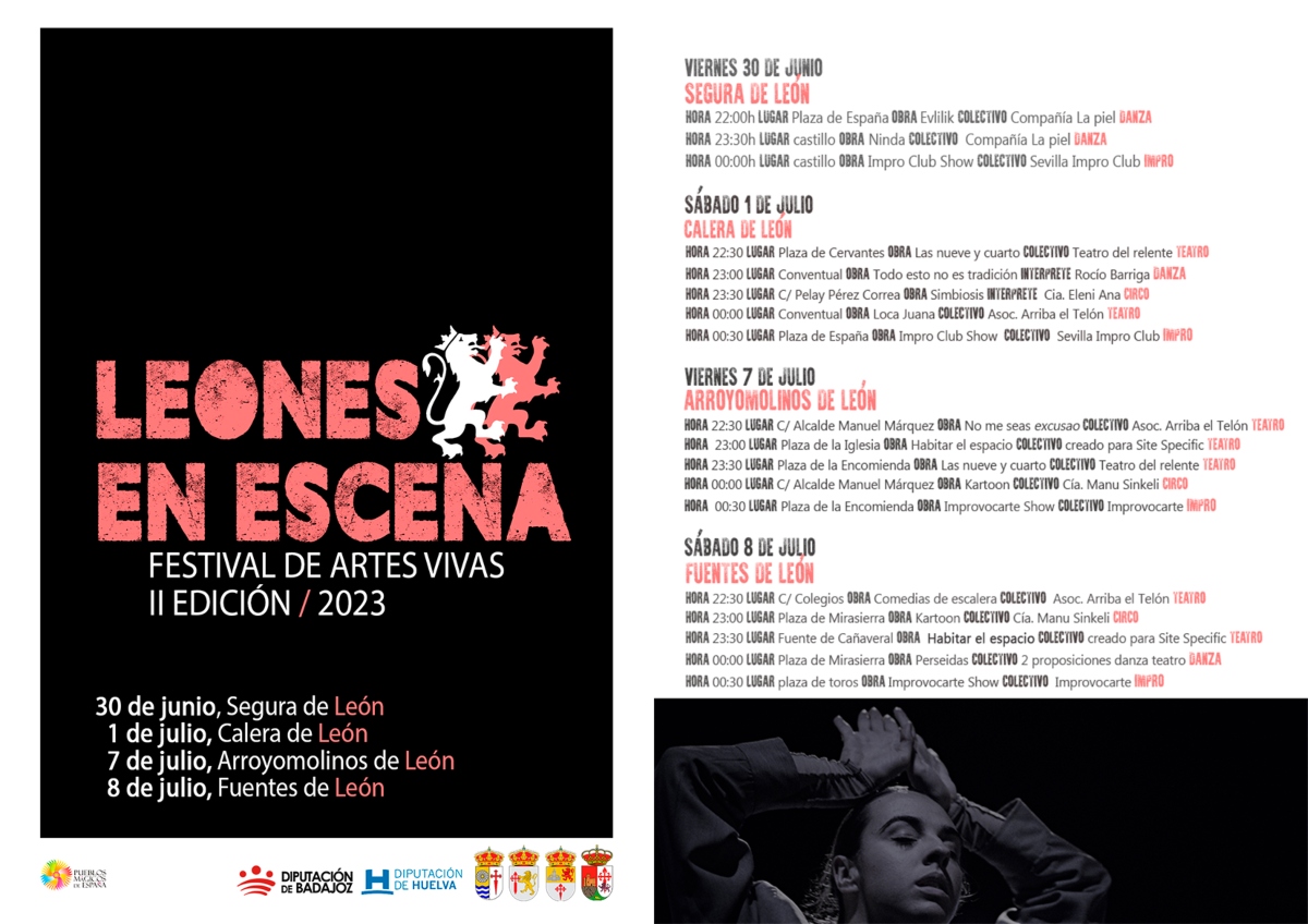 PROGRAMA LEONES EN ESCENA 2023dddd