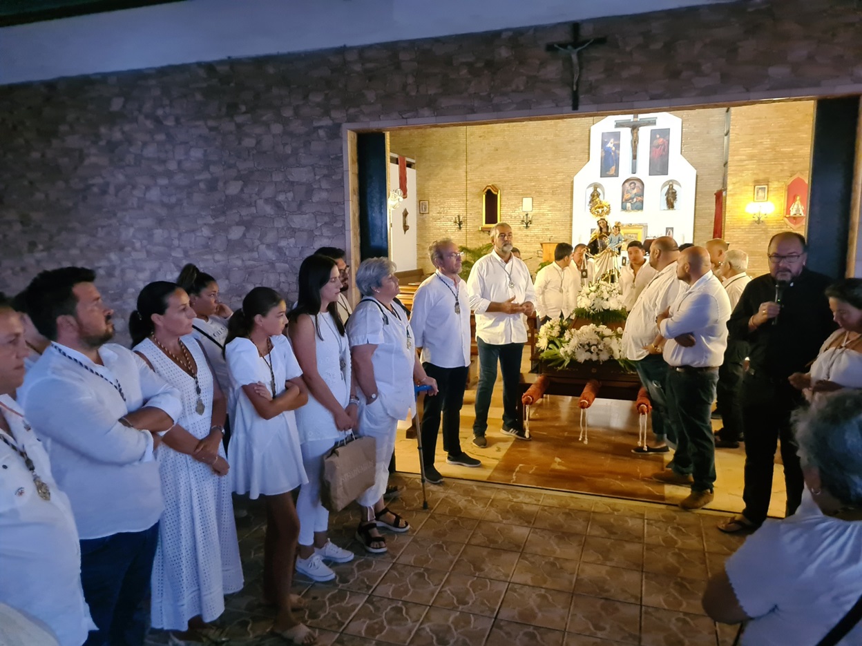 Mazagón profesa de este modo su devoción
