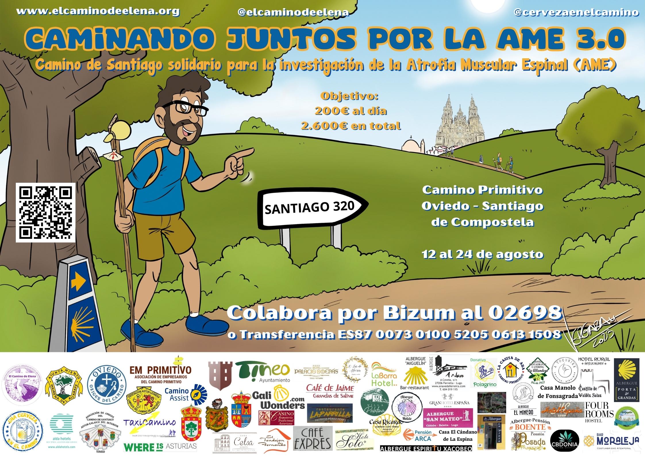 Cartel caminando juntos por la ame 3.0