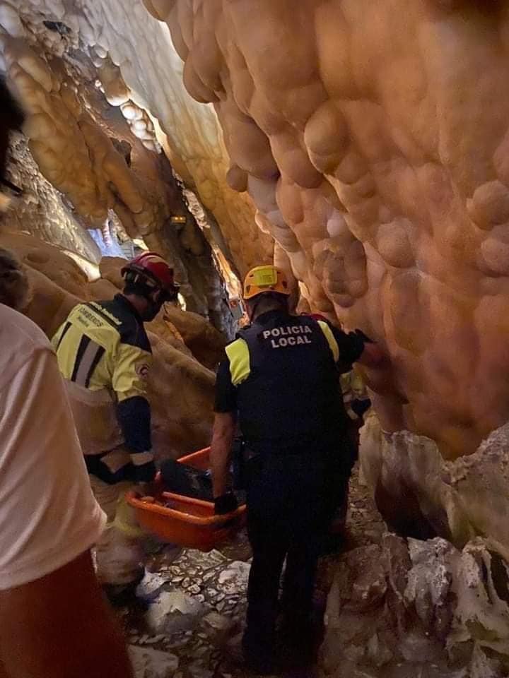 Bomberos del consorcio en el lugar